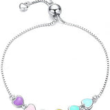 Sterling ezüst kutyanyom karkötő – állítható karkötő