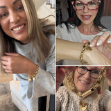 Heartened Chunky karkötő | Arany