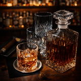 Whisky üveg - Üveg és pohár szett kiadás