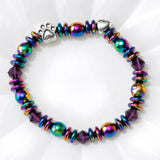 Mágneses mancsos karkötő