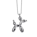 Balloon Dog necklace – playful women's necklace with animal pendant, gold color