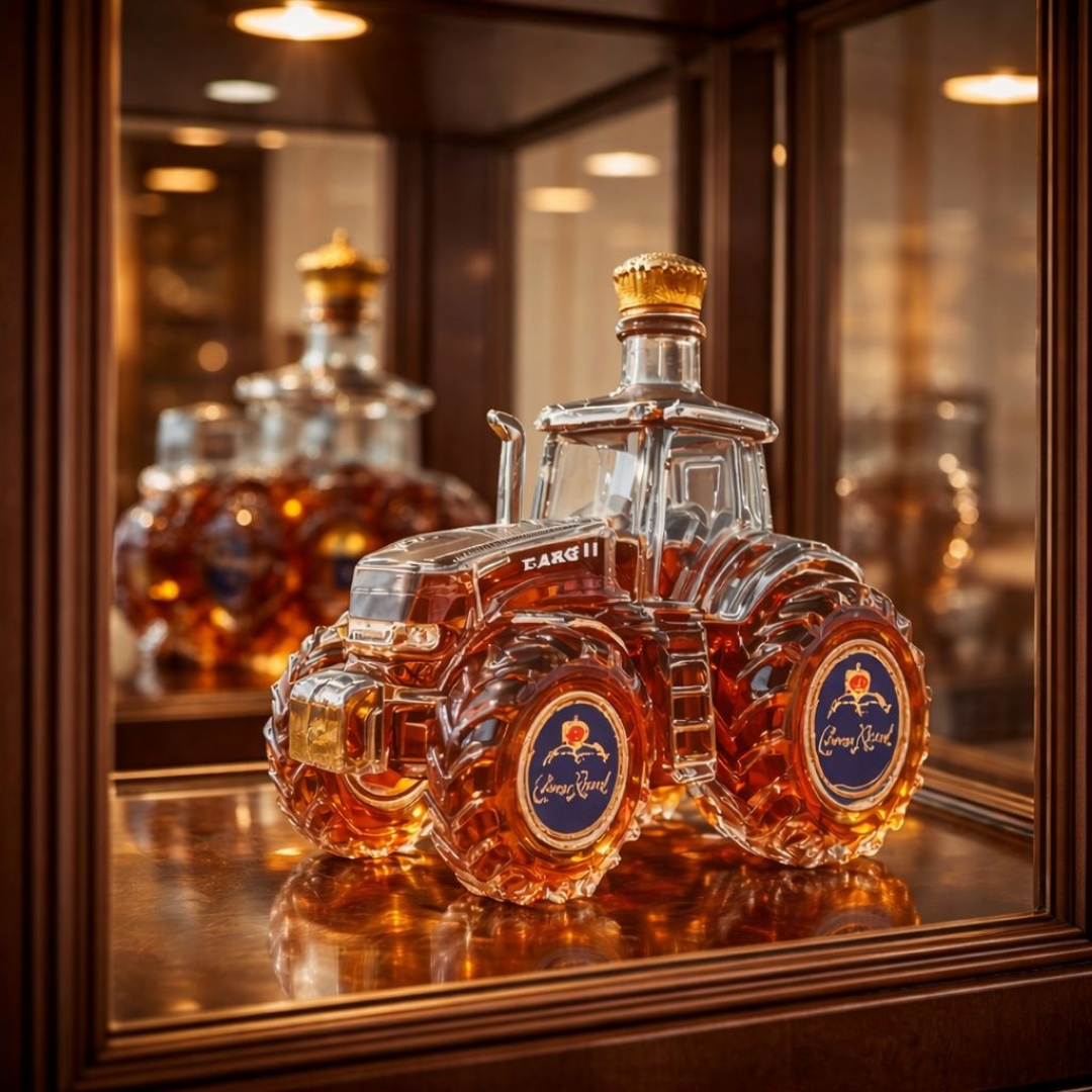 Whisky-palack – Különleges kiadás Traktor