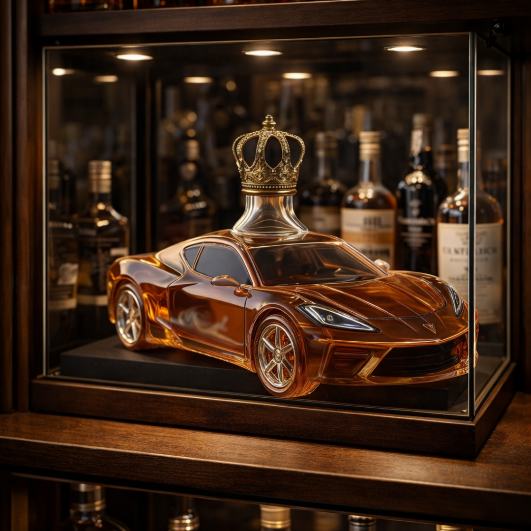 Whisky-üveg - Corvette kiadás