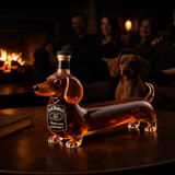 Jack Daniel's whisky üveg - Dachshund Edition